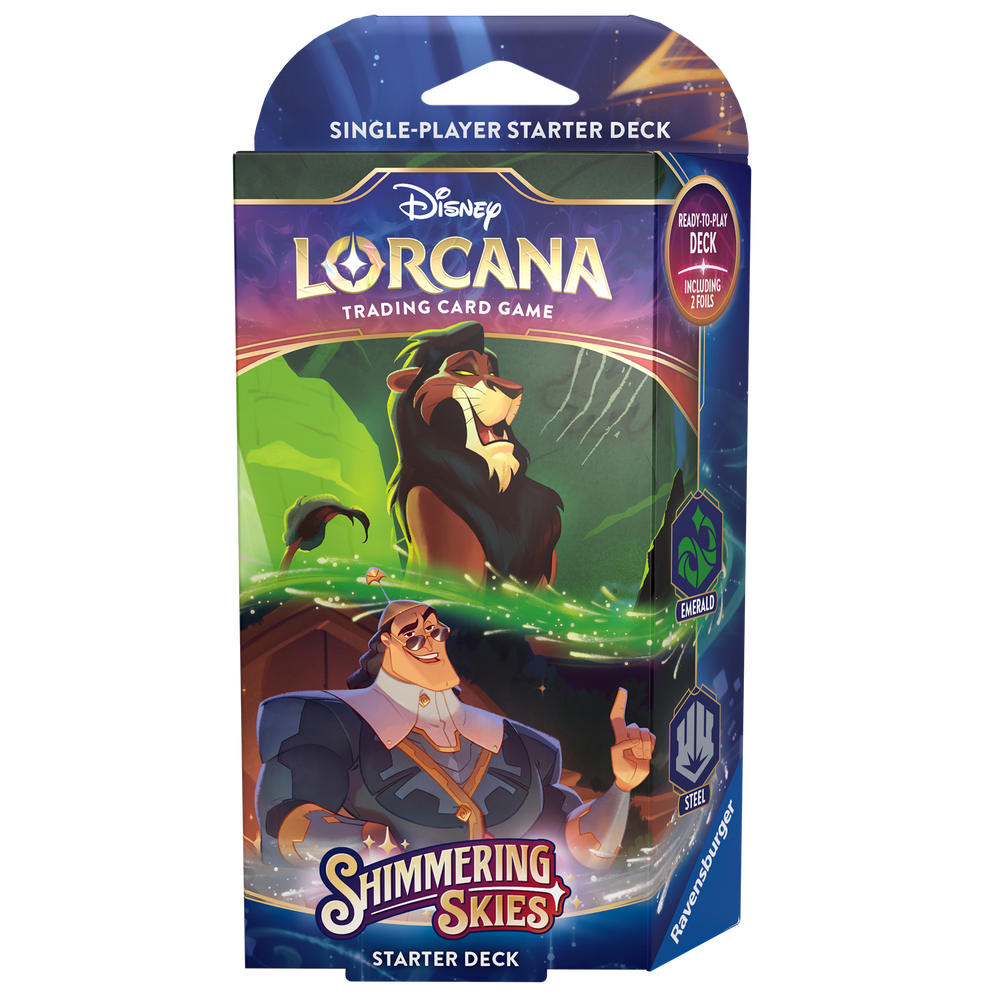 Disney Lorcana TCG: Shimmering Skies Starter Deck