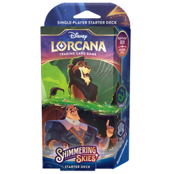 Disney Lorcana TCG: Shimmering Skies Starter Deck