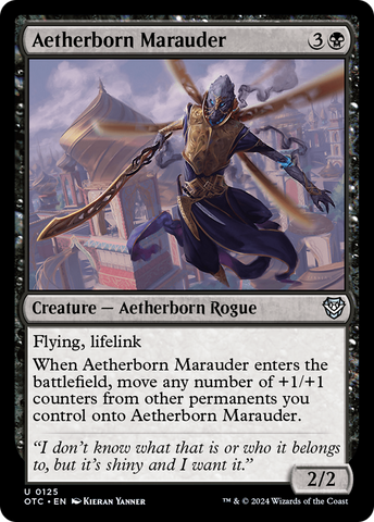 Aetherborn Marauder [Outlaws of Thunder Junction Commander]