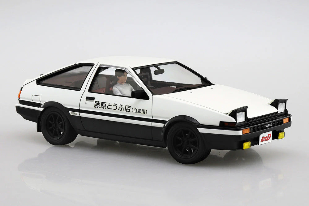 1/24 INITIAL-D FUJIWARA TAKUMI AE86 TRUENO (PROJECT-D Ver.) with Figure
