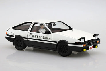 1/24 INITIAL-D FUJIWARA TAKUMI AE86 TRUENO (PROJECT-D Ver.) with Figure