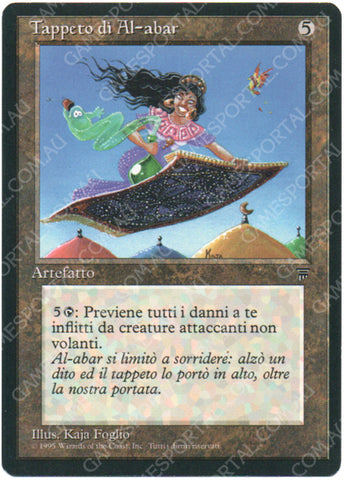 Al-abara's Carpet [Legends] - Lightly Played, Italian