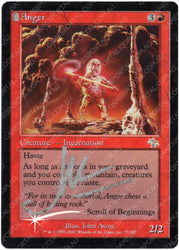 Anger [Judgment] - Near Mint Foil, Signed