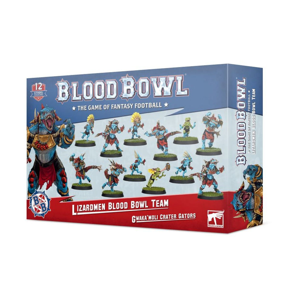 Gwaka'moli Crater Gators - Lizardmen Blood Bowl Team