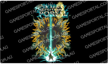 Games Portal Playmat (Black 'Hero' Design)