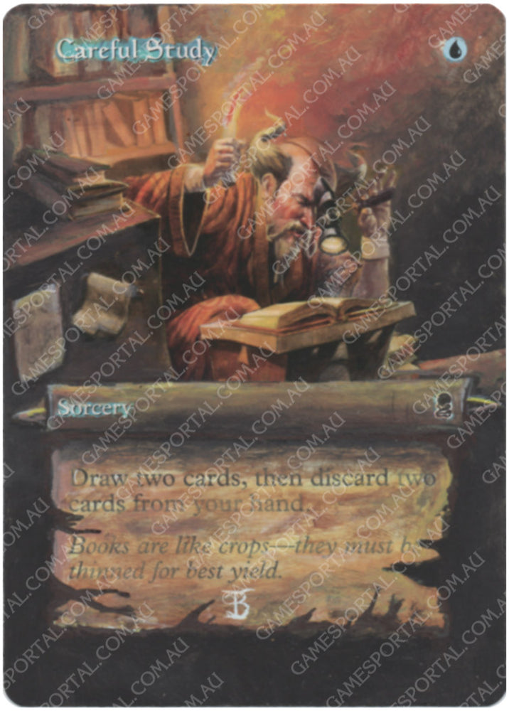 Careful Study [Odyssey] - Moderately Played, English, Altered