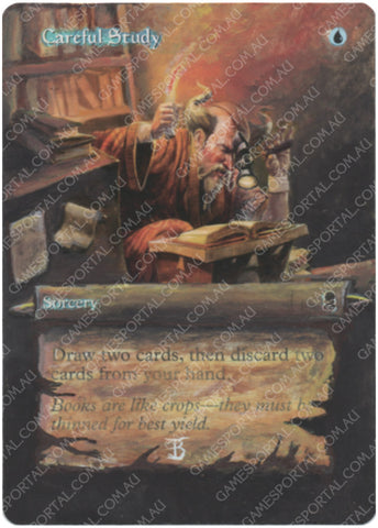 Careful Study [Odyssey] - Moderately Played, English, Altered