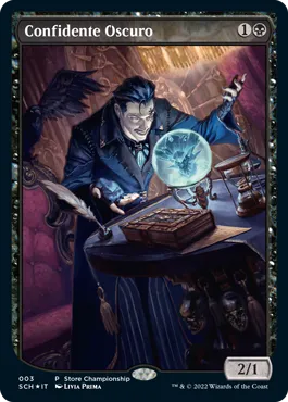 Dark Confidant [Store Championship] - Lightly Played Foil, Italian