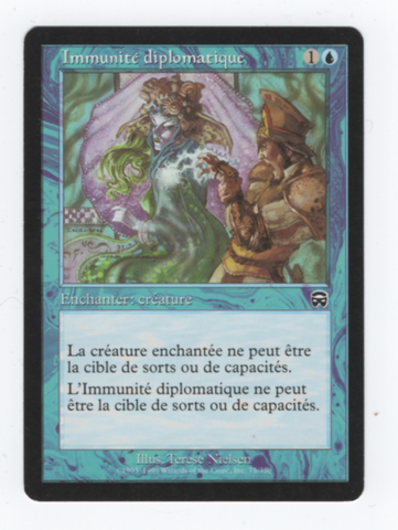 Diplomatic Immunity [Mercadian Masques] - Lightly Played, French