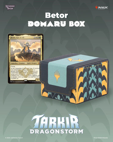 Gatherers Tavern: Domaru Deck Box - Tarkir: Dragonstorm