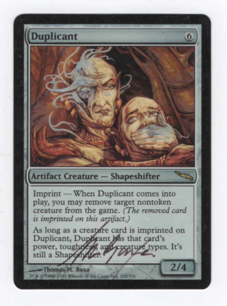 Dulpicant [Mirrodin] - Lightly Played Foil, English, Signed