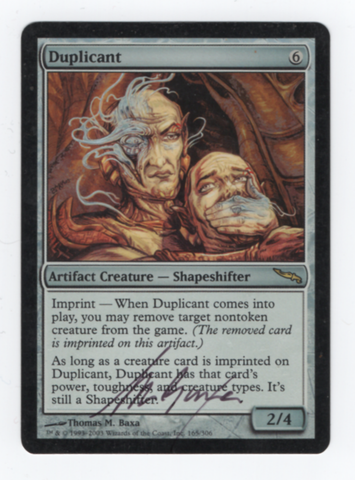 Duplicant [Mirrodin] - Lightly Played Foil, English, Signed