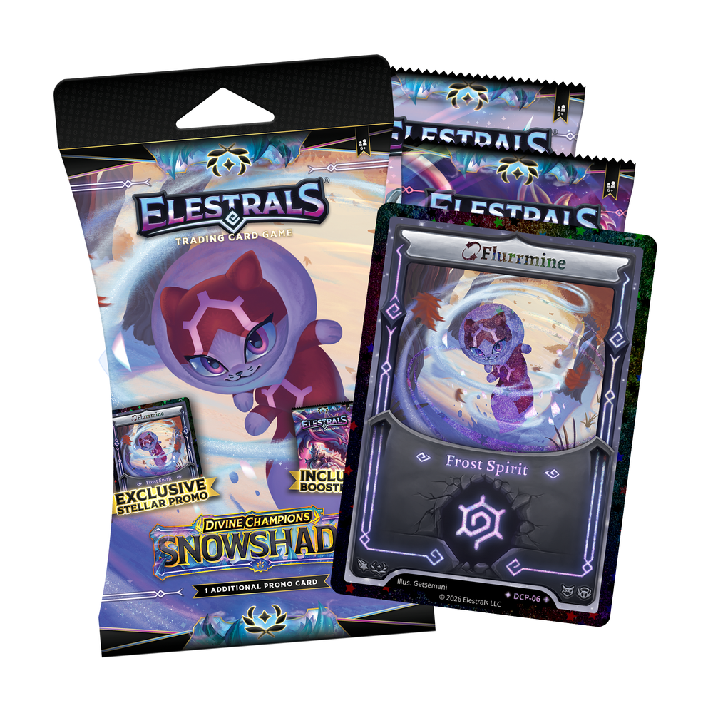 Elestrals - Divine Champions - Snowshade: Stellar Flurrmine Double Booster Pack