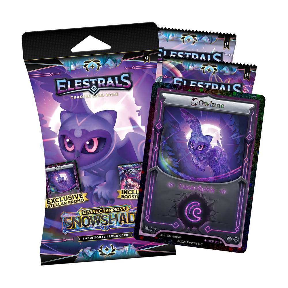 Elestrals - Divine Champions - Snowshade: Stellar Owlune Double Booster Pack