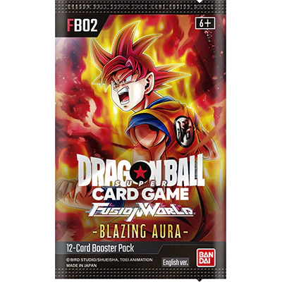 Dragon Ball Super Card Game - Fusion World: Blazing Aura [FB02] Booster Pack