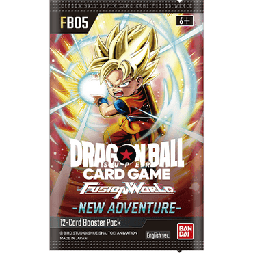 Dragon Ball Super Card Game - Fusion World: New Adventure [FB05] Booster