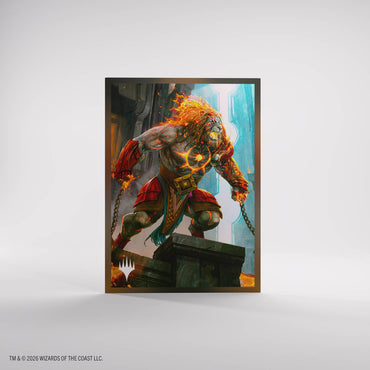 Gamegenic Reality Fracture Premium Art Sleeves - Ajani, Path of Vengeance (66 x 92 mm) (105 Sleeves Per Pack)