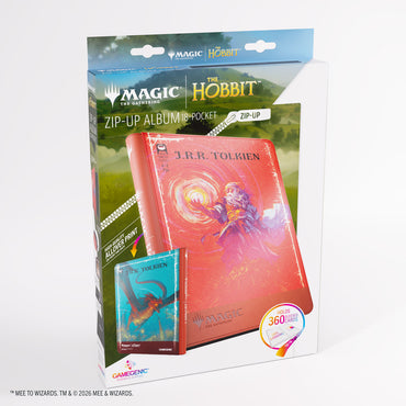 Gamegenic Magic The Gathering The Hobbit Zip-Up Album 18-Pocket - The Arkenstone/Smaug, Worm of Dread