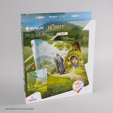 Gamegenic Magic The Gathering The Hobbit Zip-Up Album 24-Pocket - The Shire