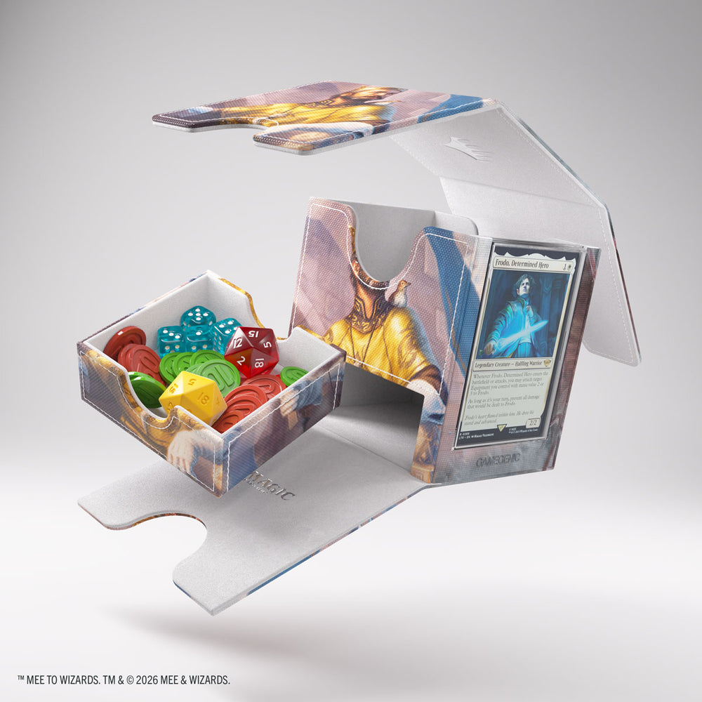 Gamegenic Magic The Gathering The Hobbit Sidekick PRO 100+ XL - Bard, King of Dale/Smaug, Wicked Worm