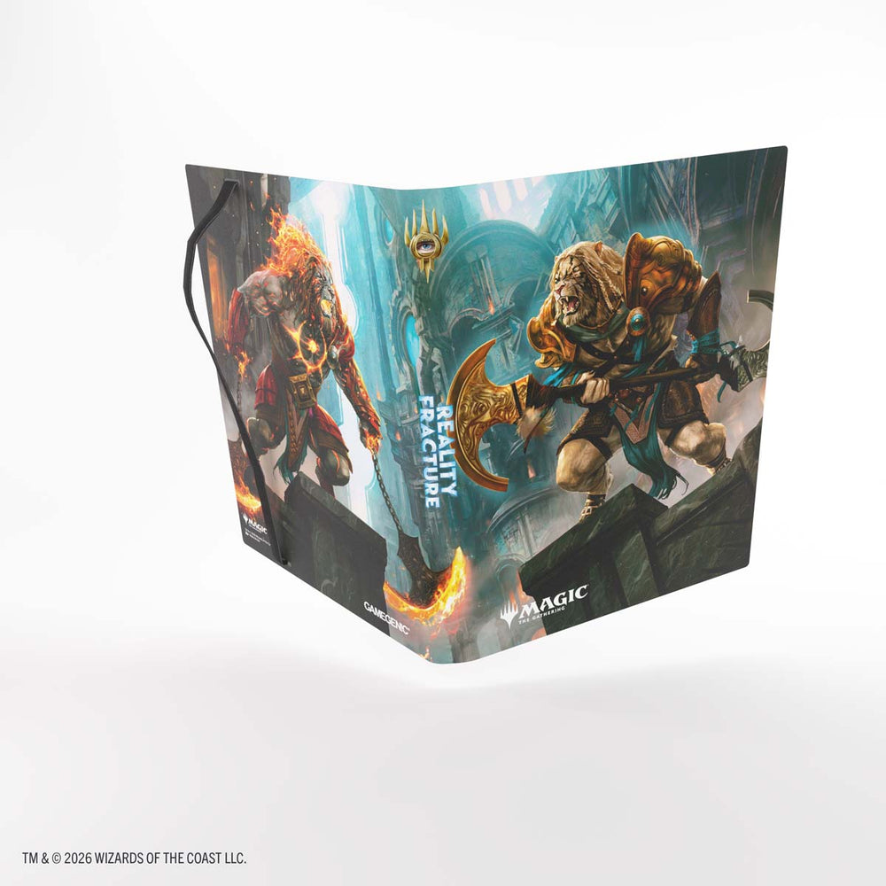 Gamegenic Reality Fracture Casual Album 18-Pocket - Ajani, Path of Vengeance/Ajani, Counterattack Leader