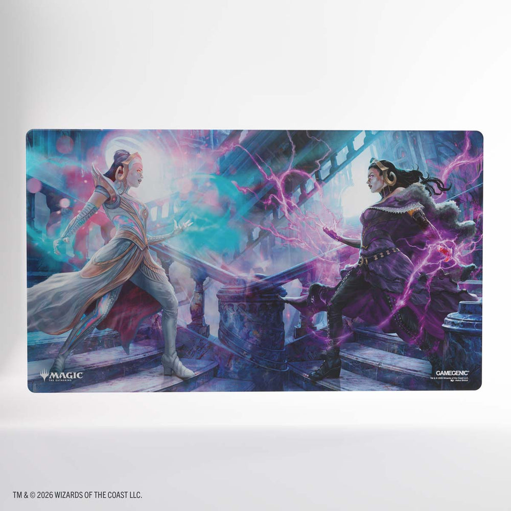 Gamegenic Reality Fracture Shiny Playmat - Liliana, Devoted Healer/Liliana, Callous Necromancer