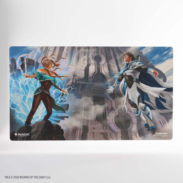 Gamegenic Reality Fracture Shiny Playmat - Tam Beleren, Conflicted/Jace, Building Reality