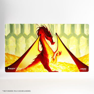 Gamegenic Magic The Gathering The Hobbit Shiny Playmat - Smaug the Golden
