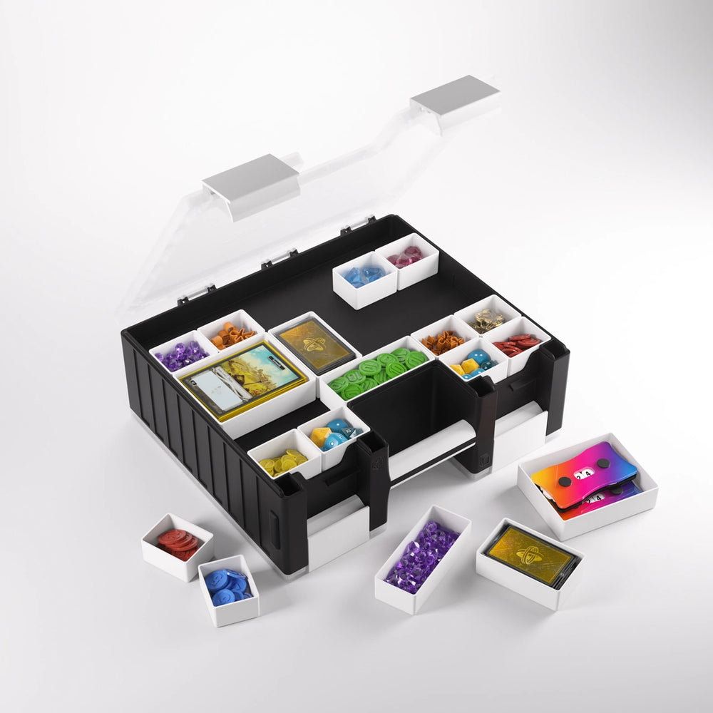 Gamegenic Game Castle - Black/White/Clear