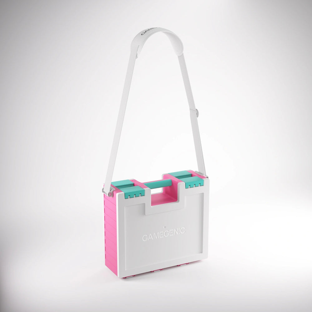 Gamegenic Game Castle - Pink/White/Teal