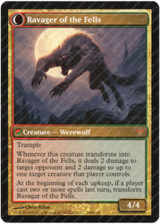 Huntmaster of the Fells // Ravager of the Fells [Dark Ascension] - Lightly Played, English, Signed