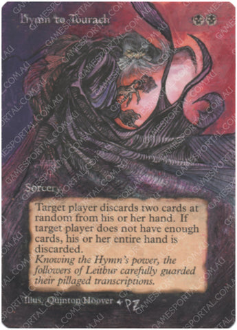 Hymn to Tourach [Fallen Empires] - Moderately Played, English, Altered #2