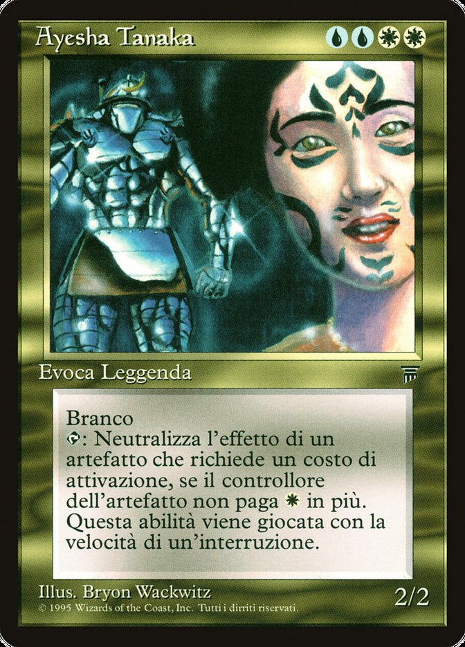 Ayesha Tanaka [Legends] - Near Mint, Italian