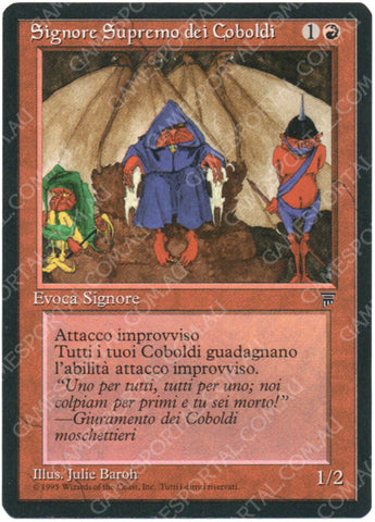 Kobold Overlord [Legends] - Near Mint, Italian