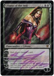 Liliana of the Veil [Innistrad] - Near Mint Foil, Signed