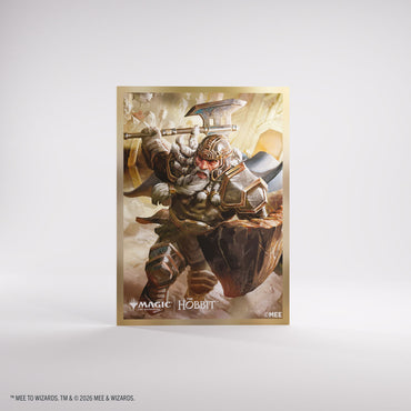Gamegenic Magic The Gathering The Hobbit Premium Art Sleeves - Thorin, Mountain-king (105 Sleeves)