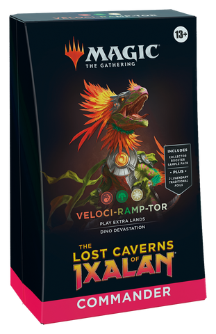 The Lost Caverns of Ixalan - Commander Decks (Veloci-Ramp-Tor)