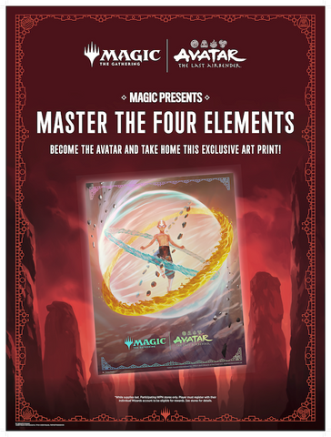 Avatar: The Last Airbender - 'Master the Four Elements' Sealed League Entry