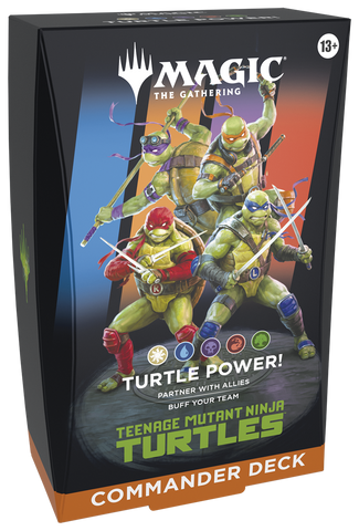Magic Teenage Mutant Ninja Turtles - Turtle Power! Commander Deck