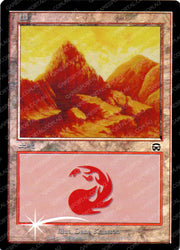 Mountain (345) [Mercadian Masques] - Lightly Played Foil, Japanese