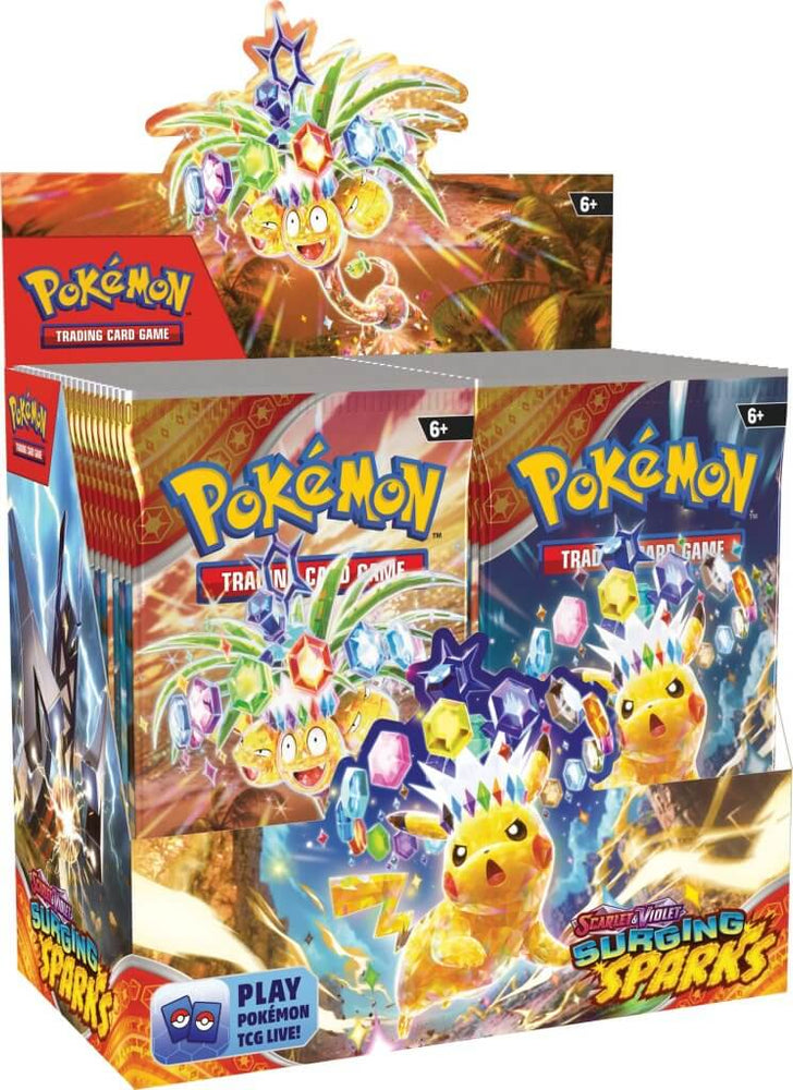 Pokemon Scarlet & Violet 8: Surging Sparks - Booster Box