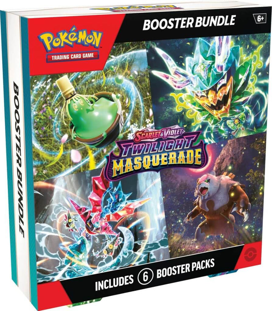 Pokemon Scarlet & Violet 6: Twilight Masquerade - Booster Bundle