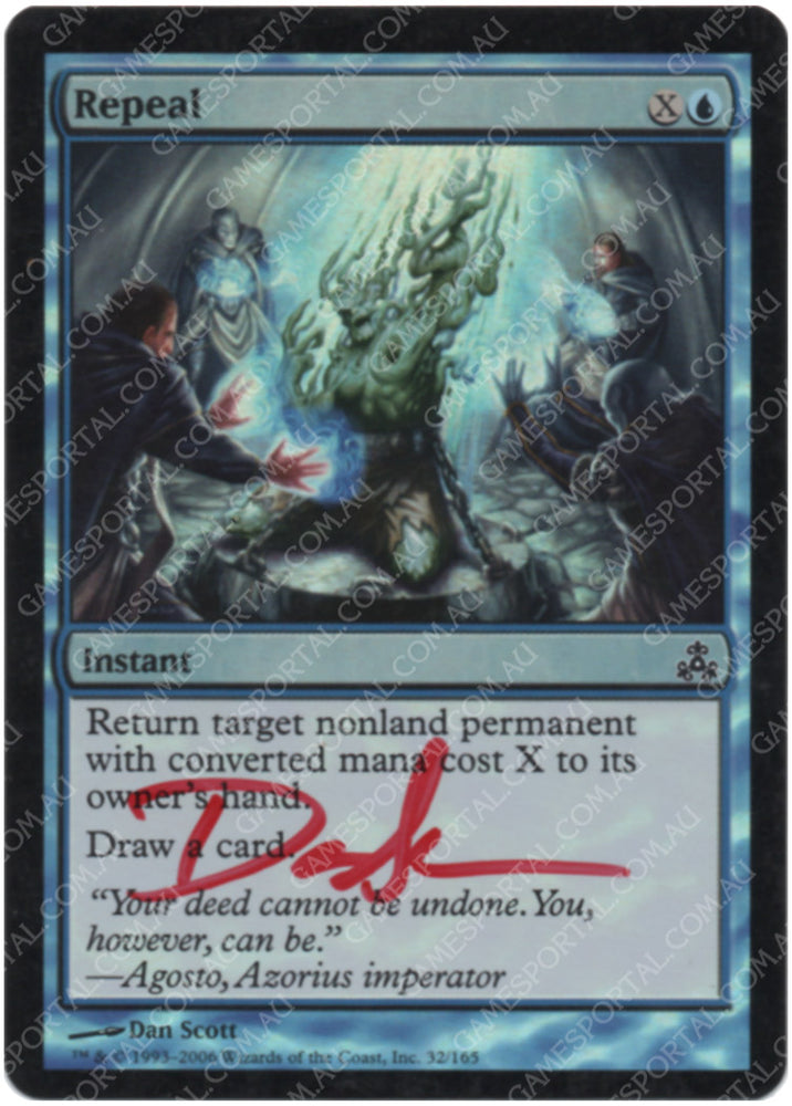 Repeal [Guildpact] - Near Mint Foil, English, Signed, #2