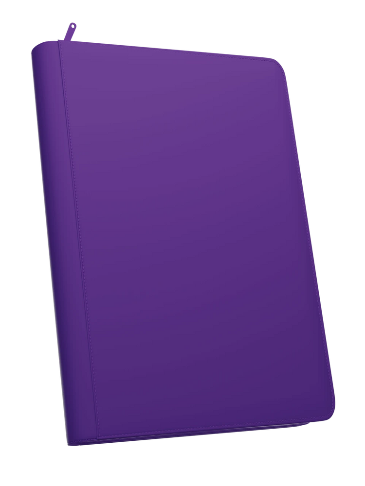 Palms Off Gaming: Stealth 9 Pocket Zip Binder - Purple