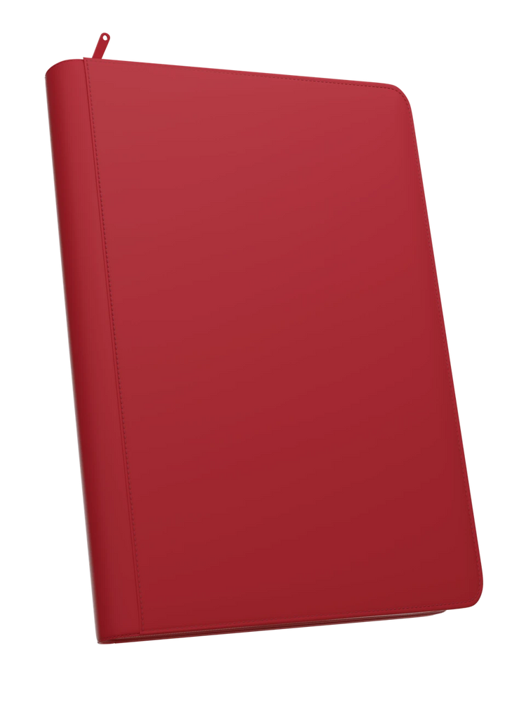 Palms Off Gaming: Stealth 9 Pocket Zip Binder - Red