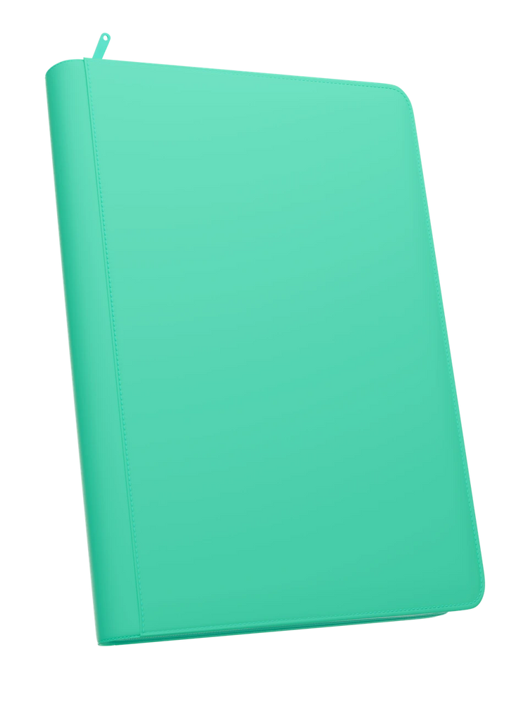 Palms Off Gaming: Stealth 9 Pocket Zip Binder - Turquoise