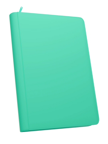 Palms Off Gaming: Stealth 9 Pocket Zip Binder - Turquoise