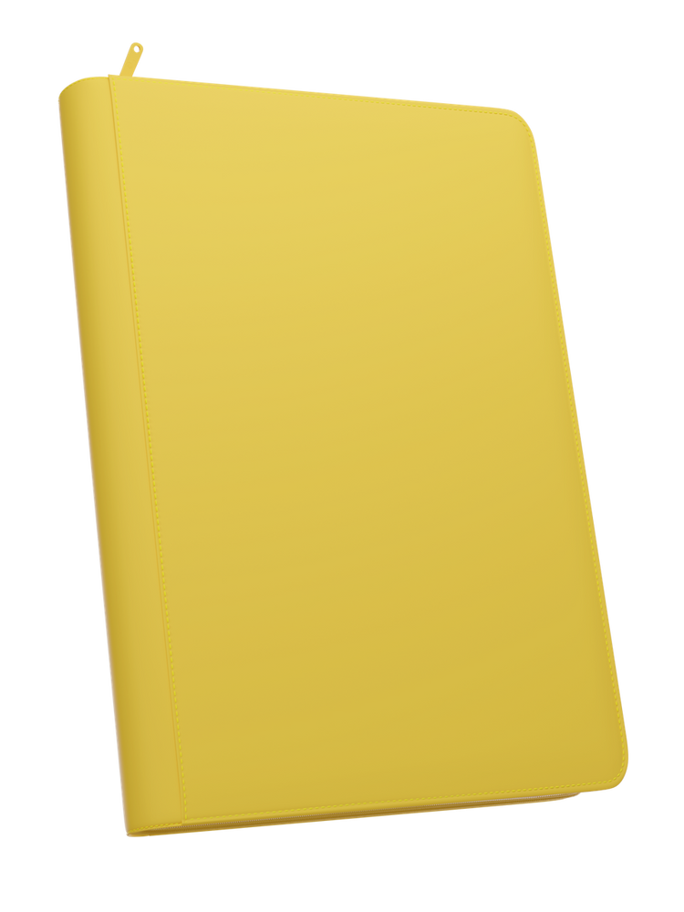 Palms Off Gaming: Stealth 9 Pocket Zip Binder - Yellow
