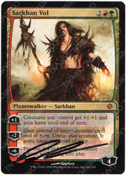 Sarkhan Vol [Shards of Alara] - Lightly Played, Signed