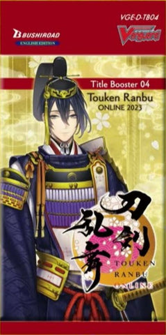 Vanguard D-TB04 Touken Ranbu ONLINE 2023 Title Booster